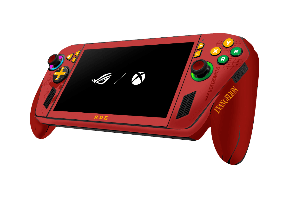 Evangelion Eva 02 Asus ROG Xbox Ally Skin Xonebrand