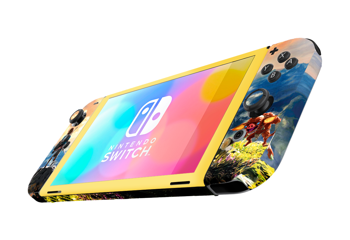 Leyenda de Zelda Skin Nintendo Switch OLED (2021) Xonebrand