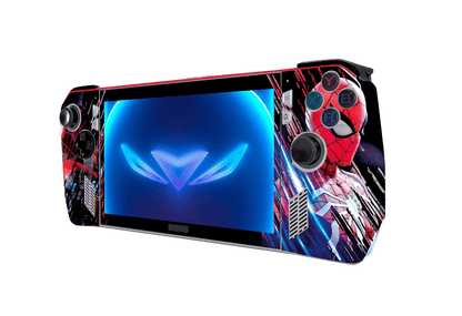 Spideraman Asus Rog Ally Handheld Gaming Computer Skin