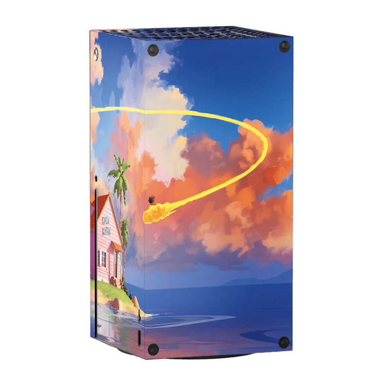 Dragon Ball Kame House Skin Xbox Series X
