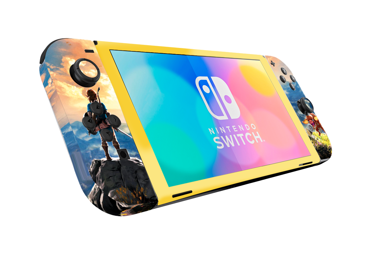 Leyenda de Zelda Skin Nintendo Switch OLED (2021) Xonebrand