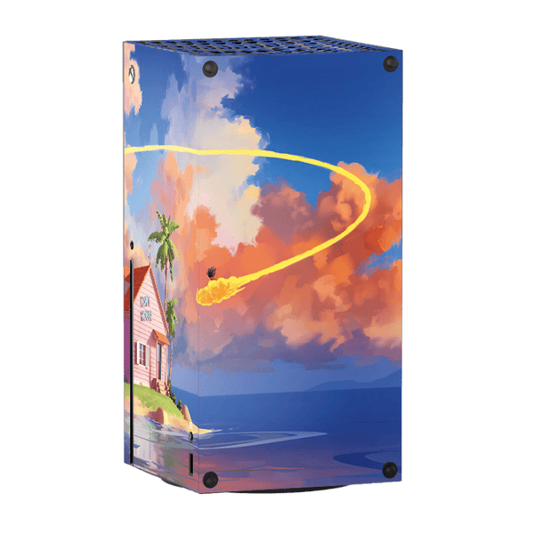 Dragon Ball Kame House Xbox Series X Skin Xonebrand