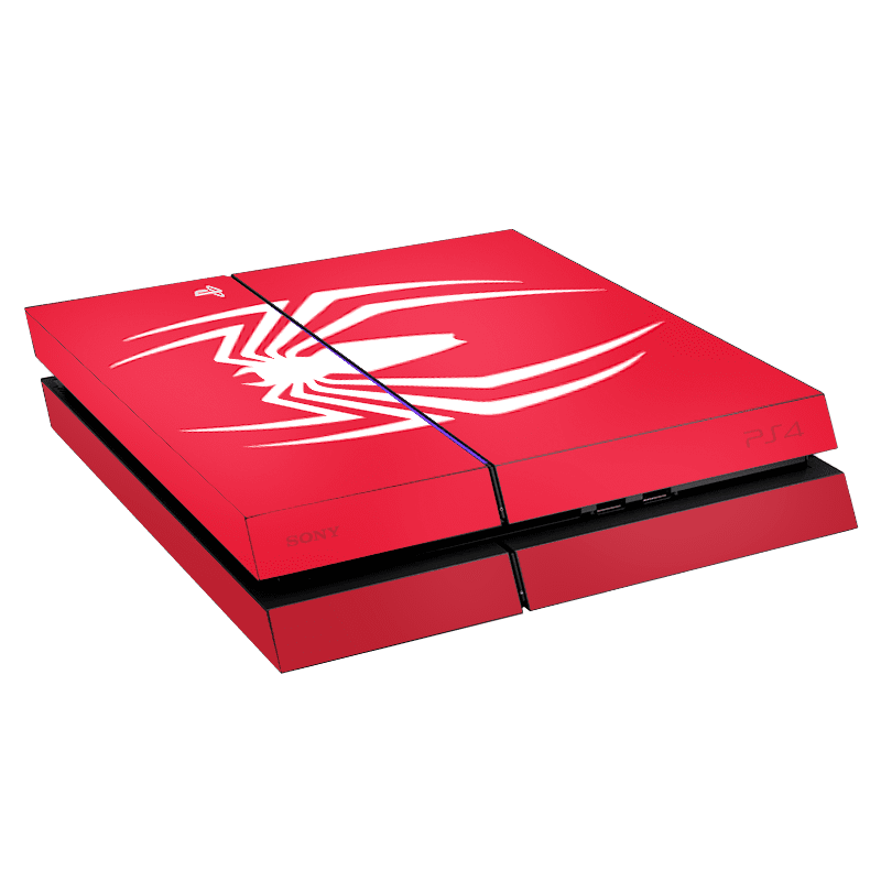 Edición Spiderman Skin Playstation 4 Fat Xonebrand