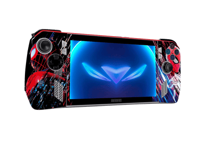 Spideraman Asus Rog Ally Handheld Gaming Computer Skin