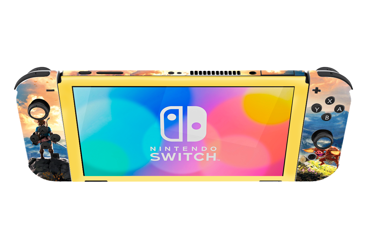 Leyenda de Zelda Skin Nintendo Switch OLED (2021) Xonebrand