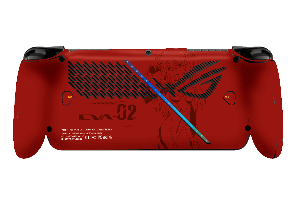 Evangelion Eva 02 Asus ROG Xbox Ally Skin Xonebrand