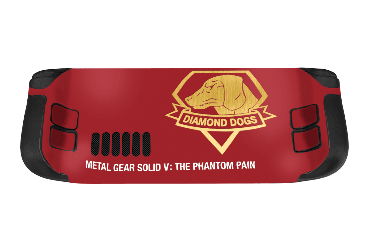 Metal Gear Solid Steam Deck Handheld Gaming Computer Skin