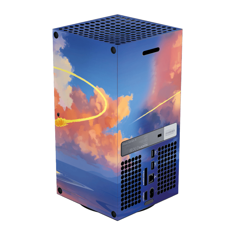 Dragon Ball Kame House Xbox Series X Skin Xonebrand