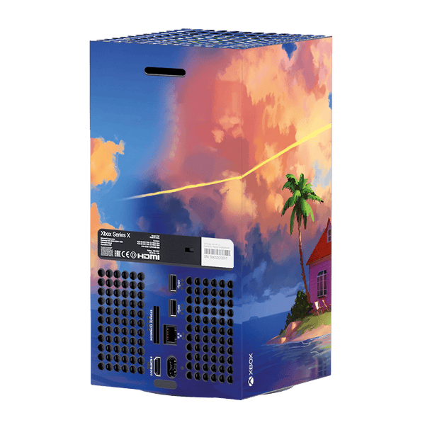 Dragon Ball Kame House Xbox Series X Skin Xonebrand