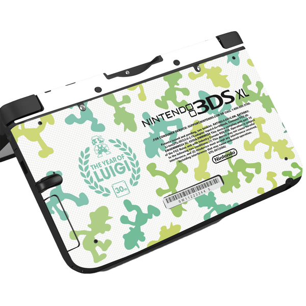 Luigi 30 Aniversario Skin Nintendo 3Ds XL (2012)