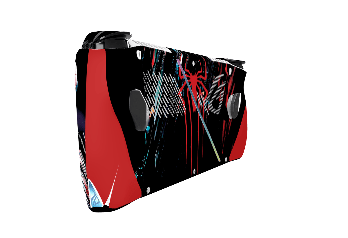 Spideraman Asus Rog Ally Handheld Gaming Computer Skin