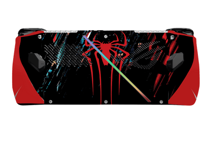 Spideraman Asus Rog Ally Handheld Gaming Computer Skin