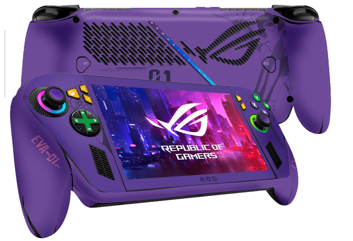 Evangelion Eva 01 Asus ROG Xbox Ally Skin Xonebrand