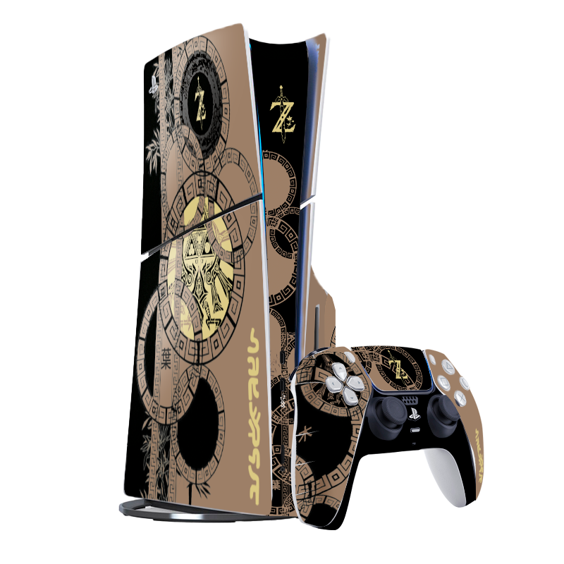 Zelda Tears of the Kingdom Skin Playstation 5 Slim Xonebrand