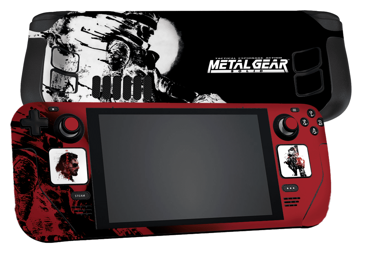 Metal Gear Steam Deck Handheld Gaming Computer Skin