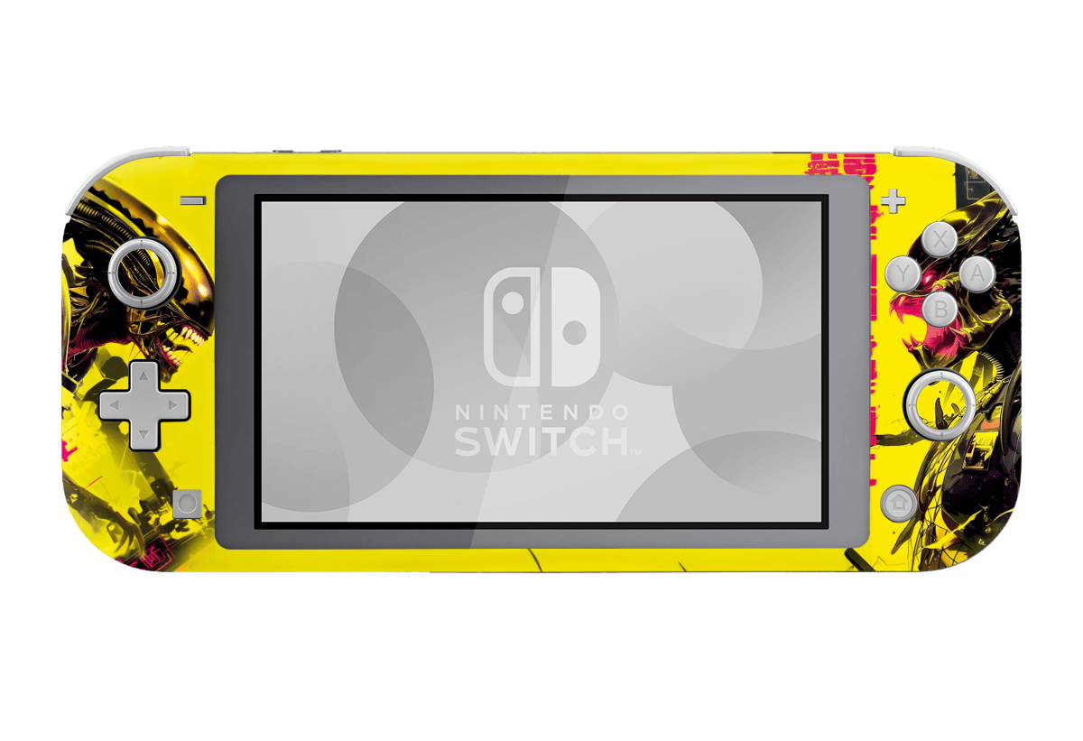 Alien vs Predator Skin Nintendo Switch Lite