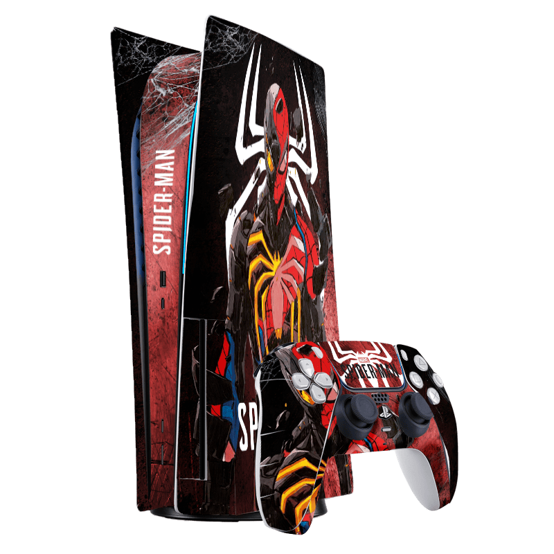 Spiderman Skin Playstation 5 Fat