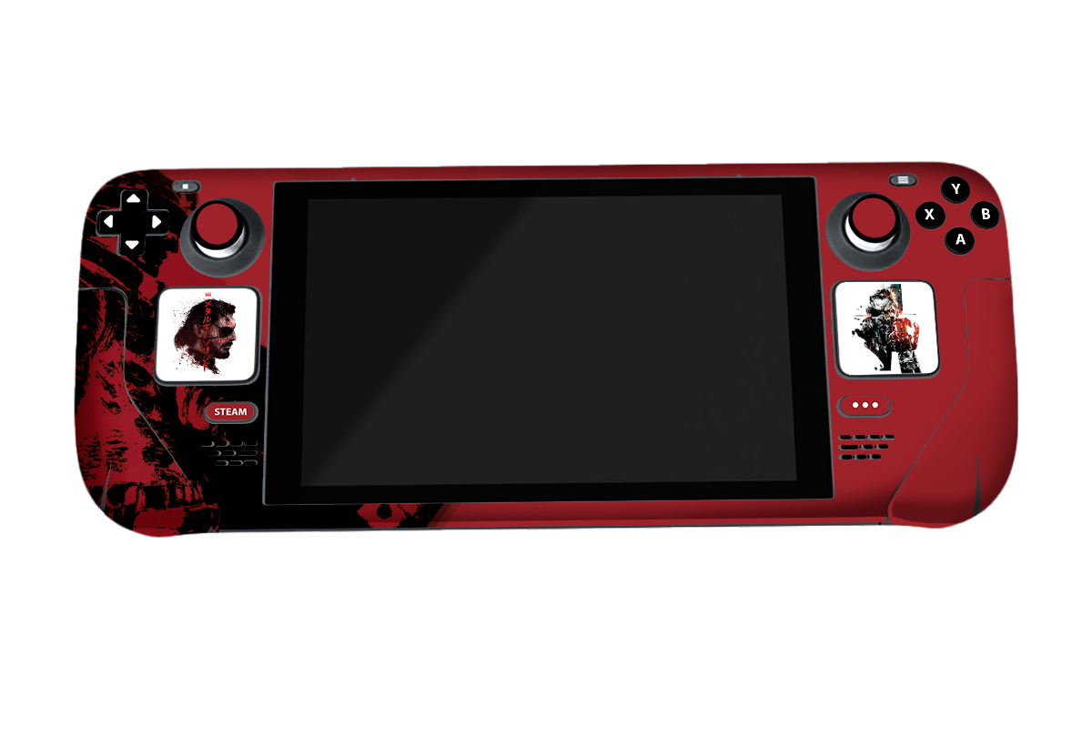 Metal Gear Solid Steam Deck Skin Xonebrand