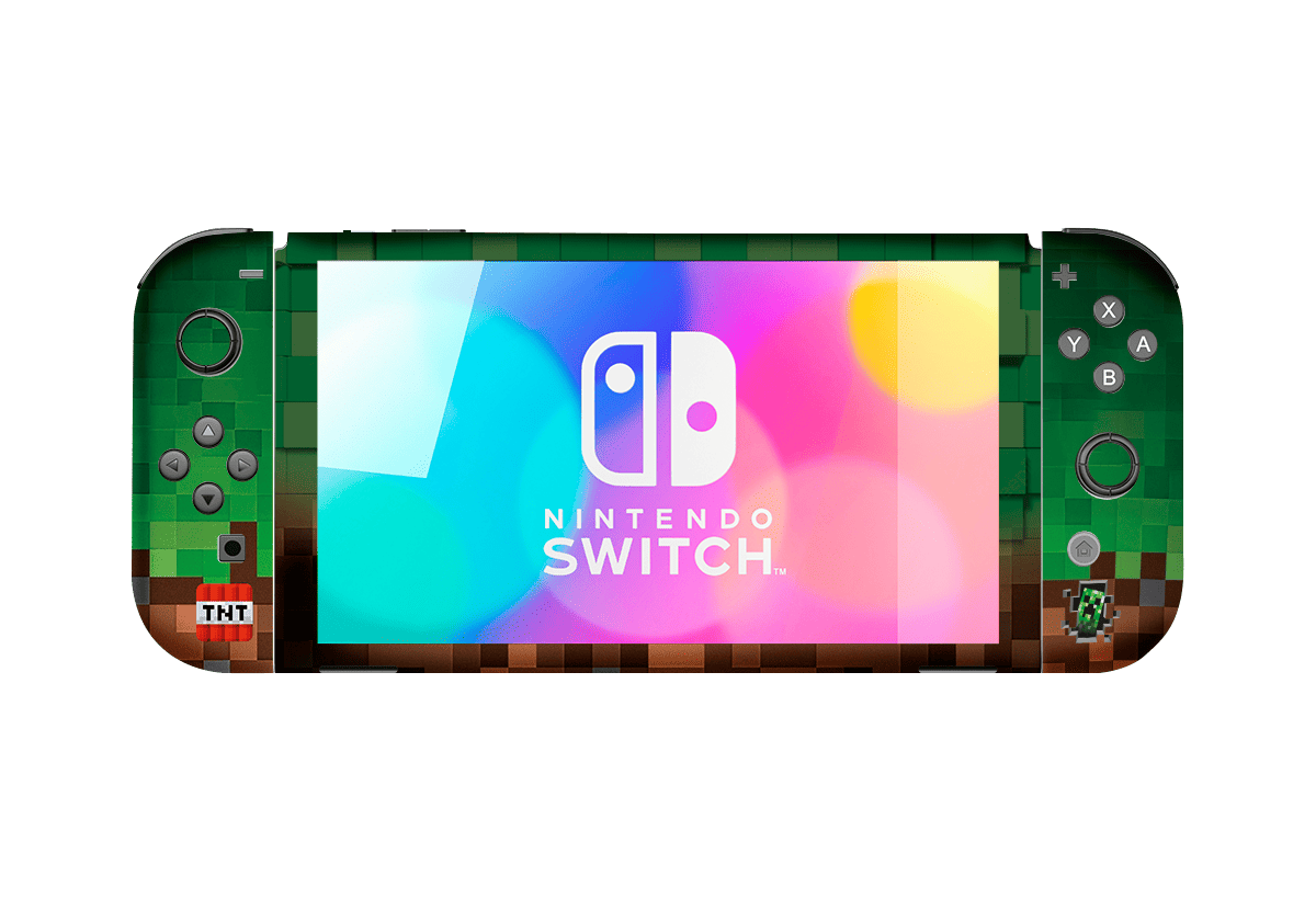 Minecraft Skin Nintendo Switch OLED (2021)