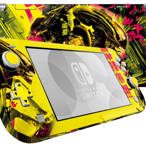 Alien vs Depredador Skin Nintendo Switch Lite Xonebrand