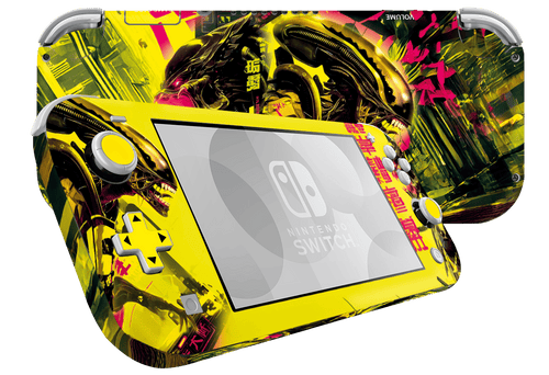 Alien vs Depredador Skin Nintendo Switch Lite Xonebrand