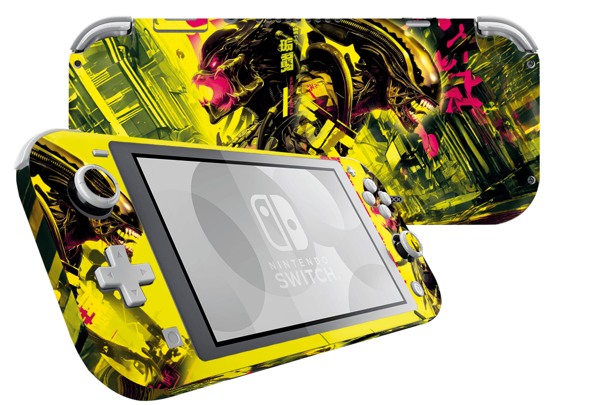 Alien vs Predator Skin Nintendo Switch Lite