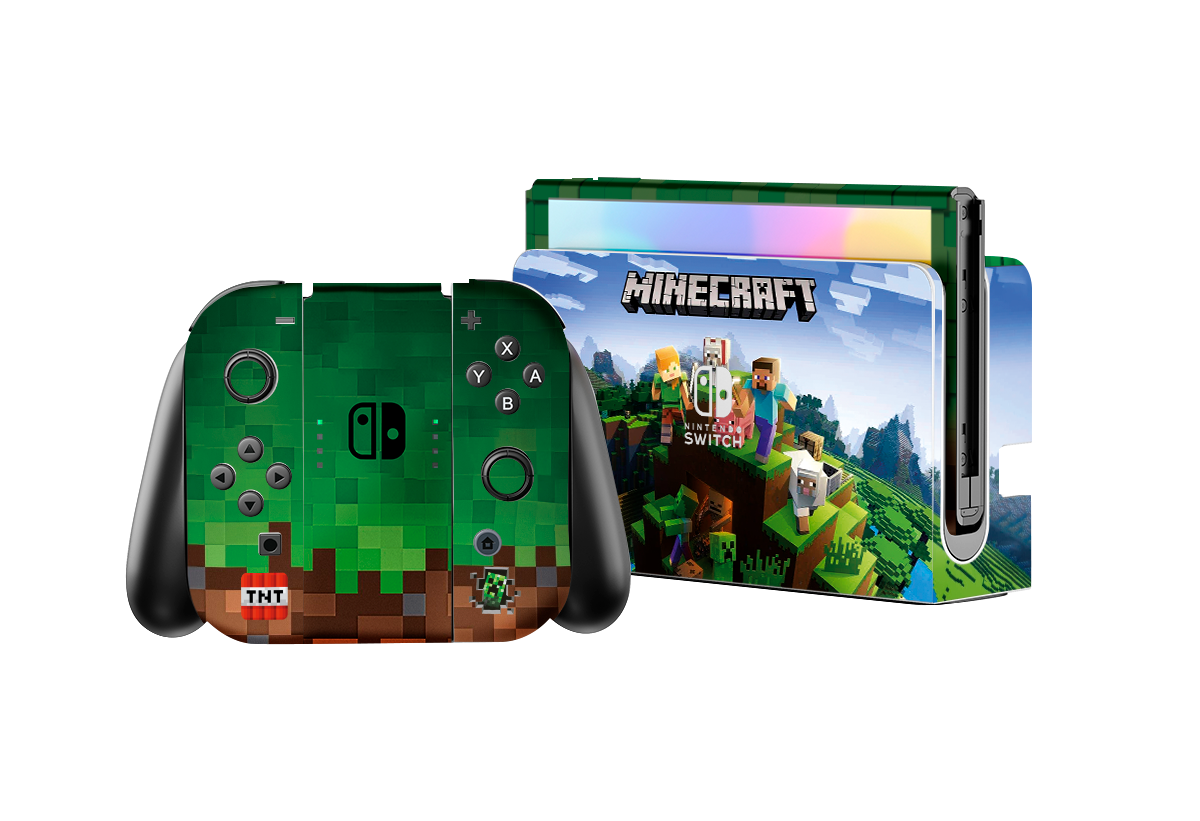Minecraft Skin Nintendo Switch OLED (2021)