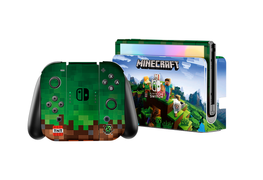 Minecraft Skin Nintendo Switch OLED (2021)