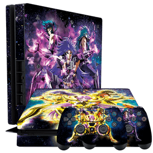 Caballeros del Zodiaco PS4 Slim Bundle Skin