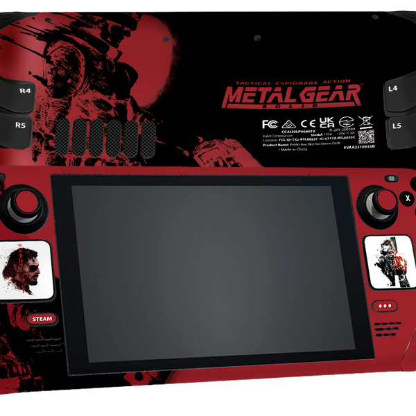 Metal Gear Solid Steam Deck Skin Xonebrand