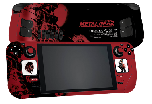 Metal Gear Solid Steam Deck Skin Xonebrand