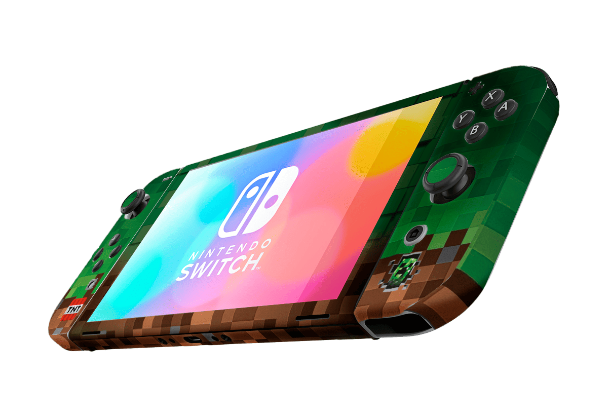 Minecraft Skin Nintendo Switch OLED (2021)