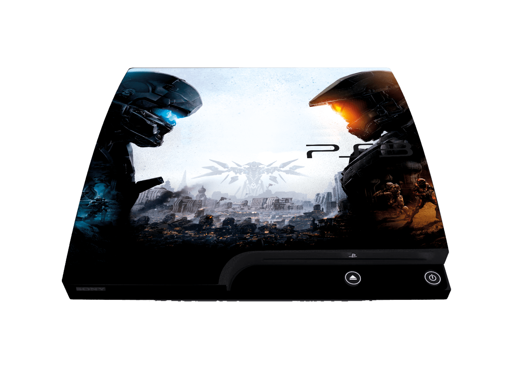 Halo Skin Playstation 3 Slim