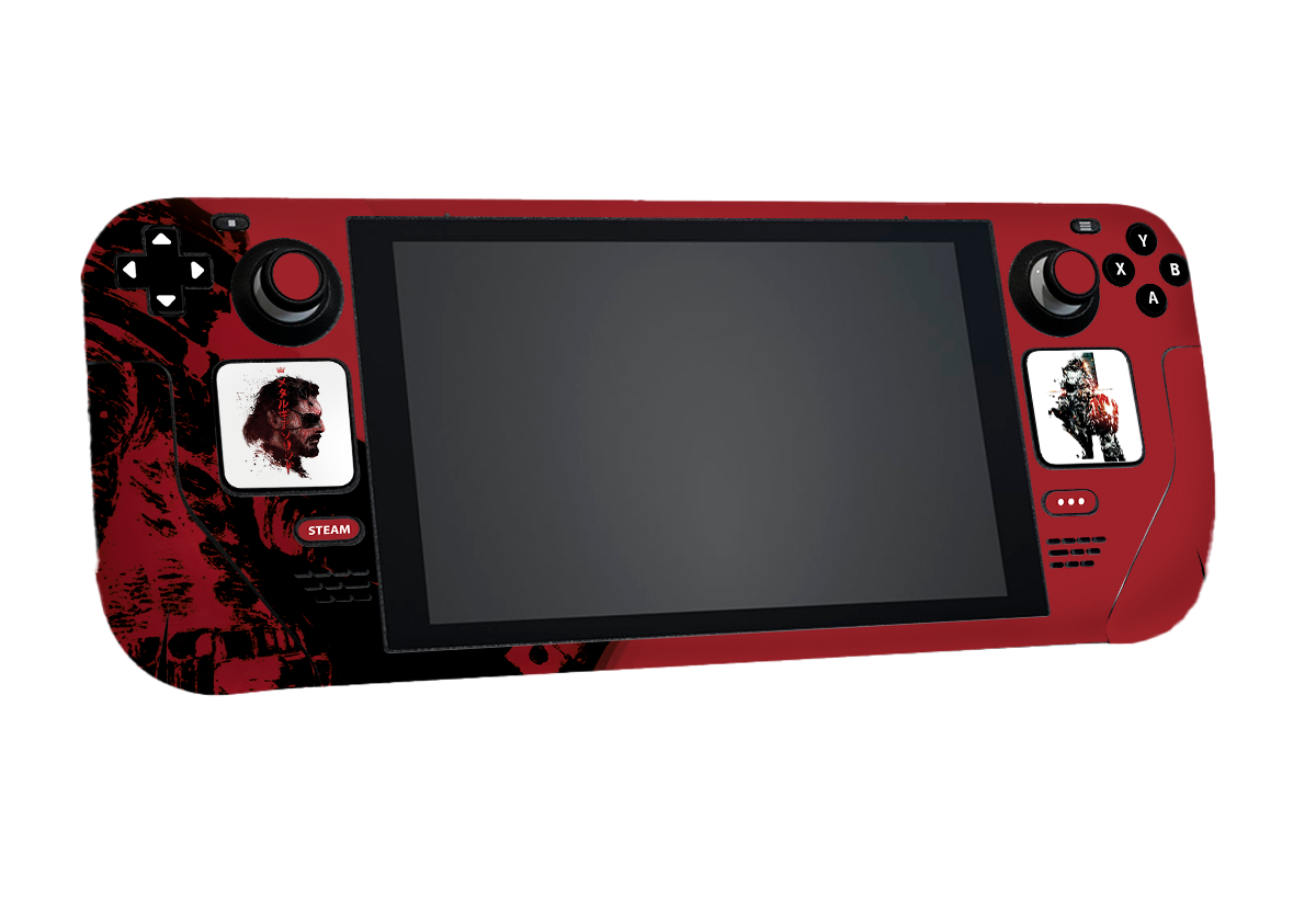 Metal Gear Solid Steam Deck Skin Xonebrand