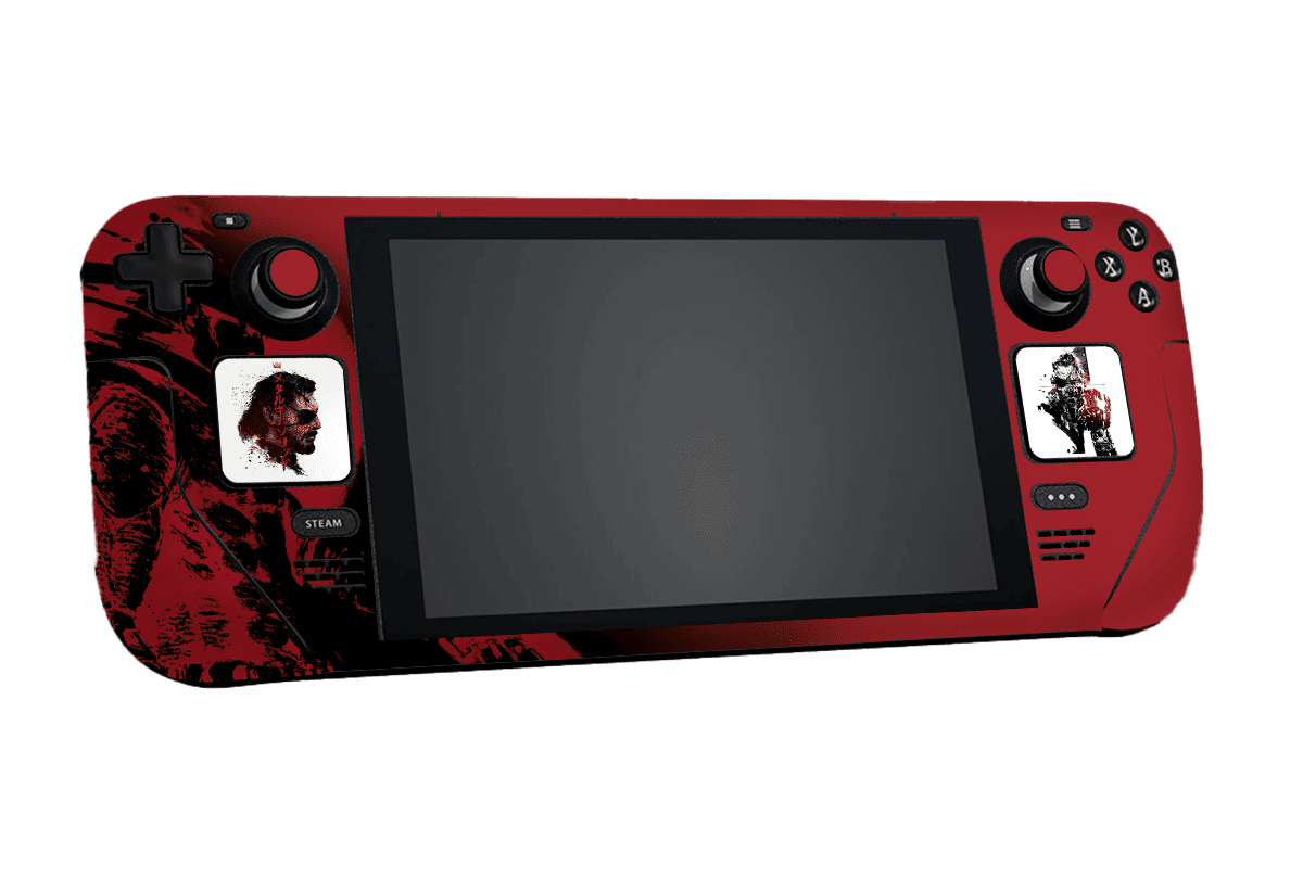 Metal Gear Steam Deck Handheld Gaming Computer Skin