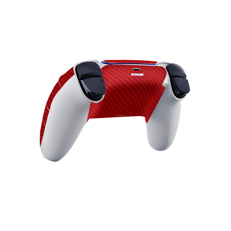 Fibra Carbono Rojo Skin Playstation 5 Pro