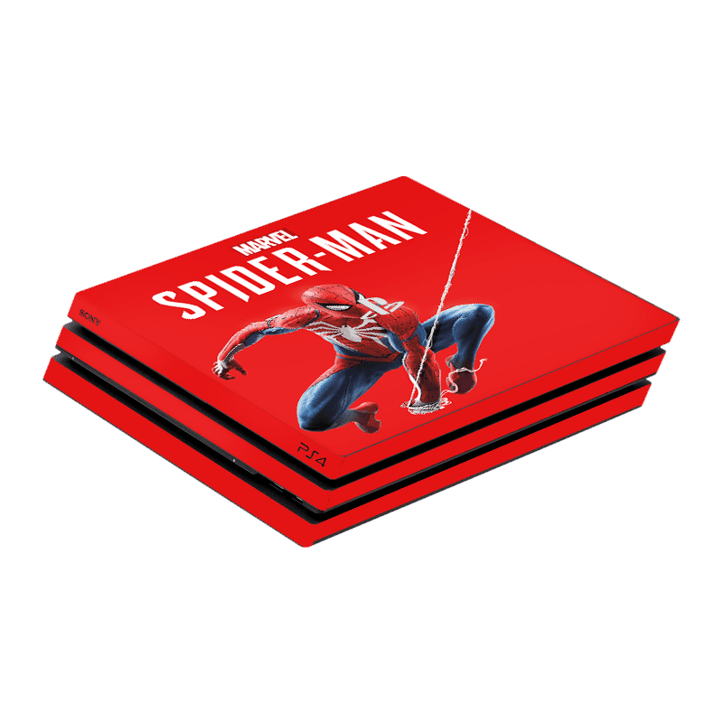 Spiderman Marvel Skin Playstation 4 Pro Xonebrand