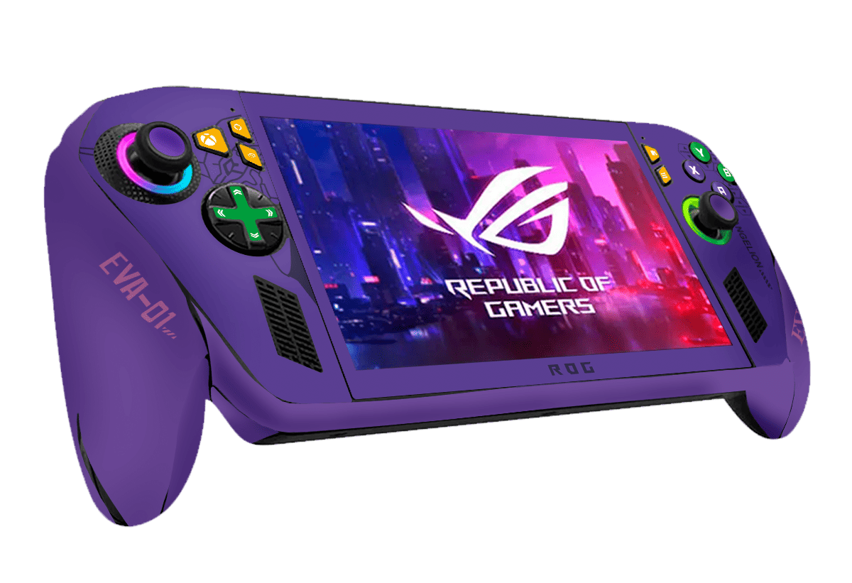 Evangelion Eva 01 Asus ROG Xbox Ally Skin Xonebrand