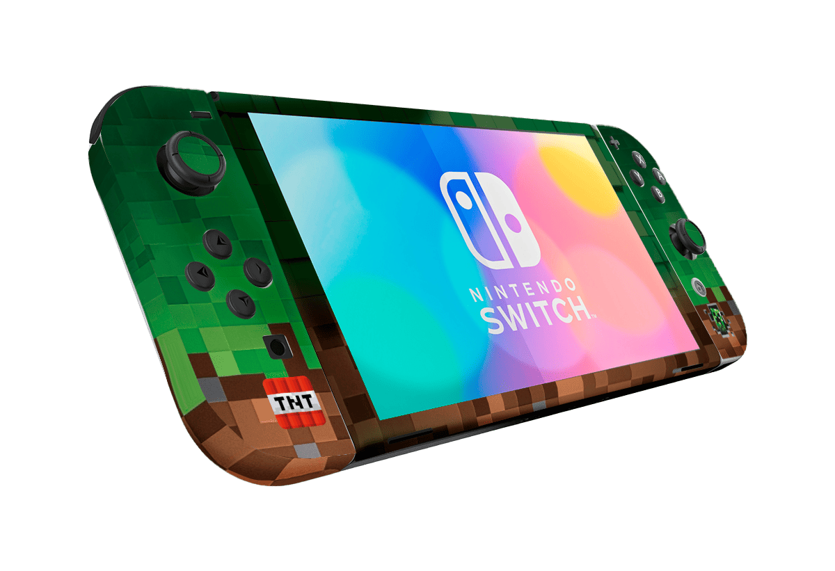 Minecraft Skin Nintendo Switch OLED (2021)