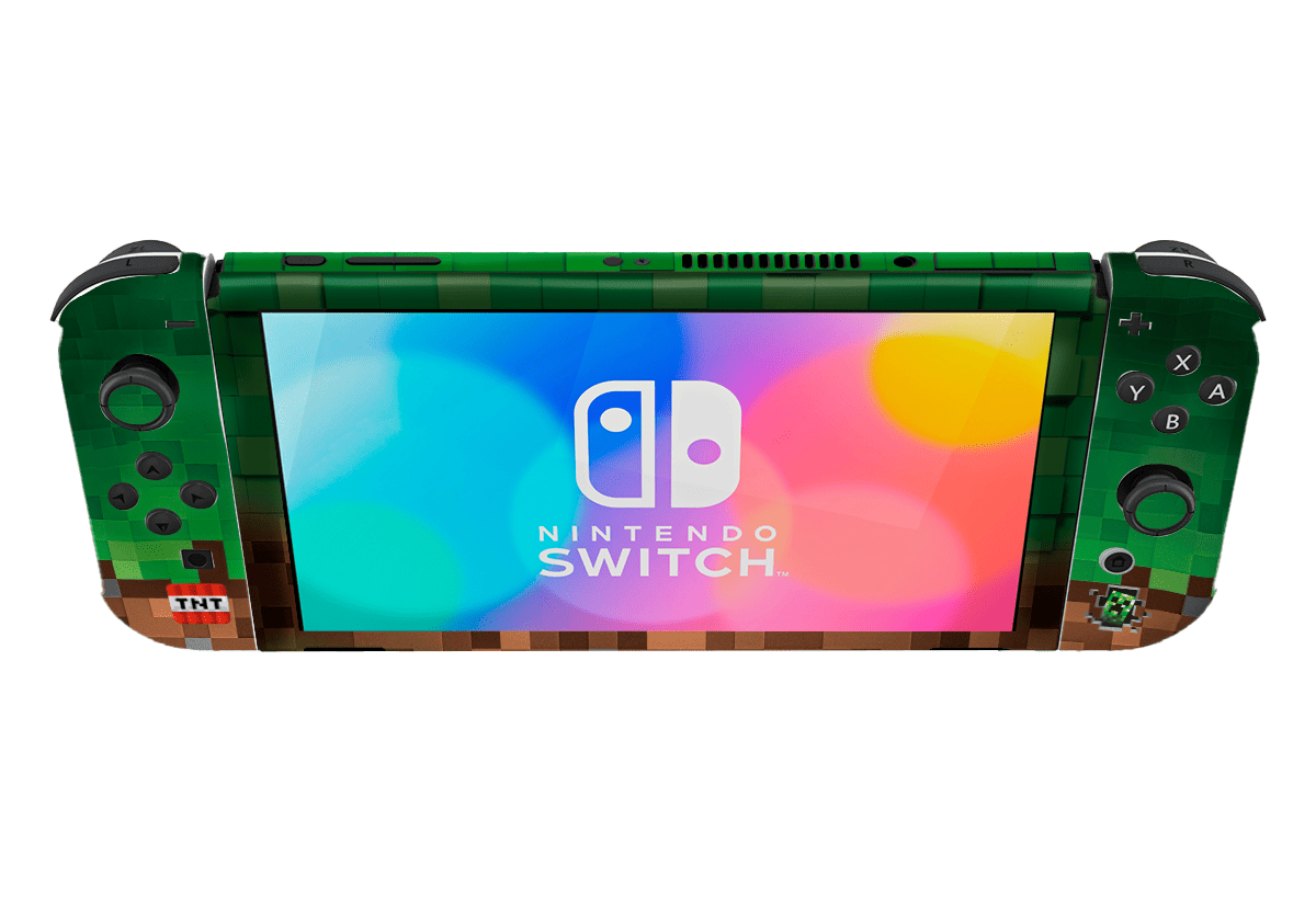 Minecraft Skin Nintendo Switch OLED (2021)