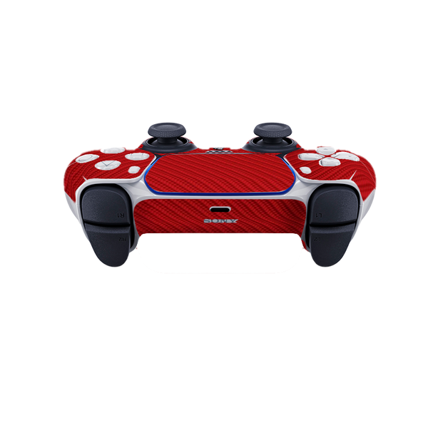 Fibra Carbono Rojo Skin Playstation 5 Pro
