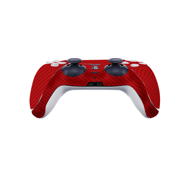 Fibra Carbono Rojo Skin Playstation 5 Pro