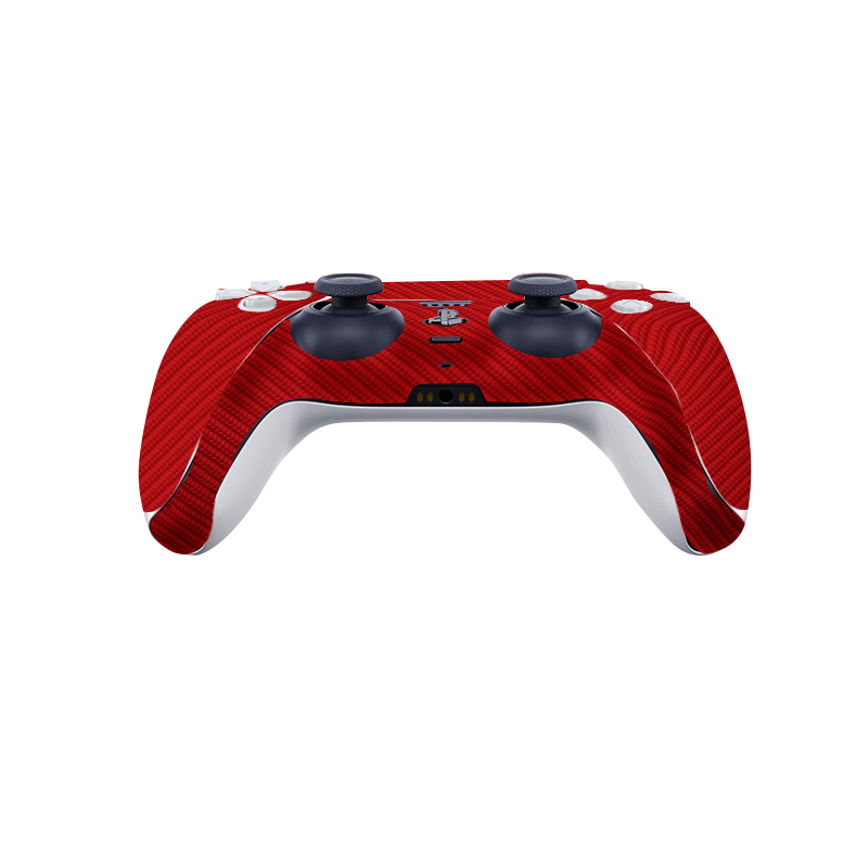 Fibra Carbono Rojo Skin Playstation 5 Pro