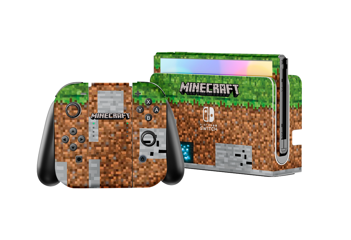 Minecraft Skin Nintendo Switch OLED (2021)