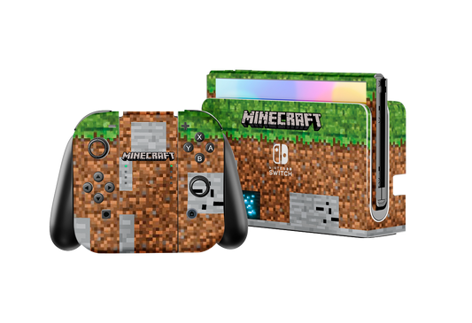 Minecraft Skin Nintendo Switch OLED (2021)