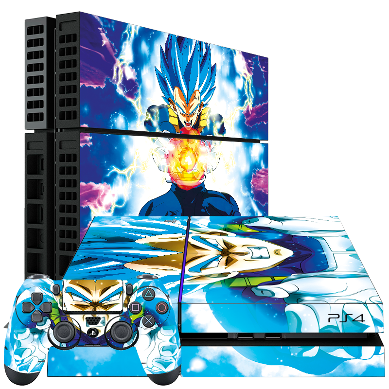 Dragon Ball Vegeta Skin Playstation 4 Fat Xonebrand