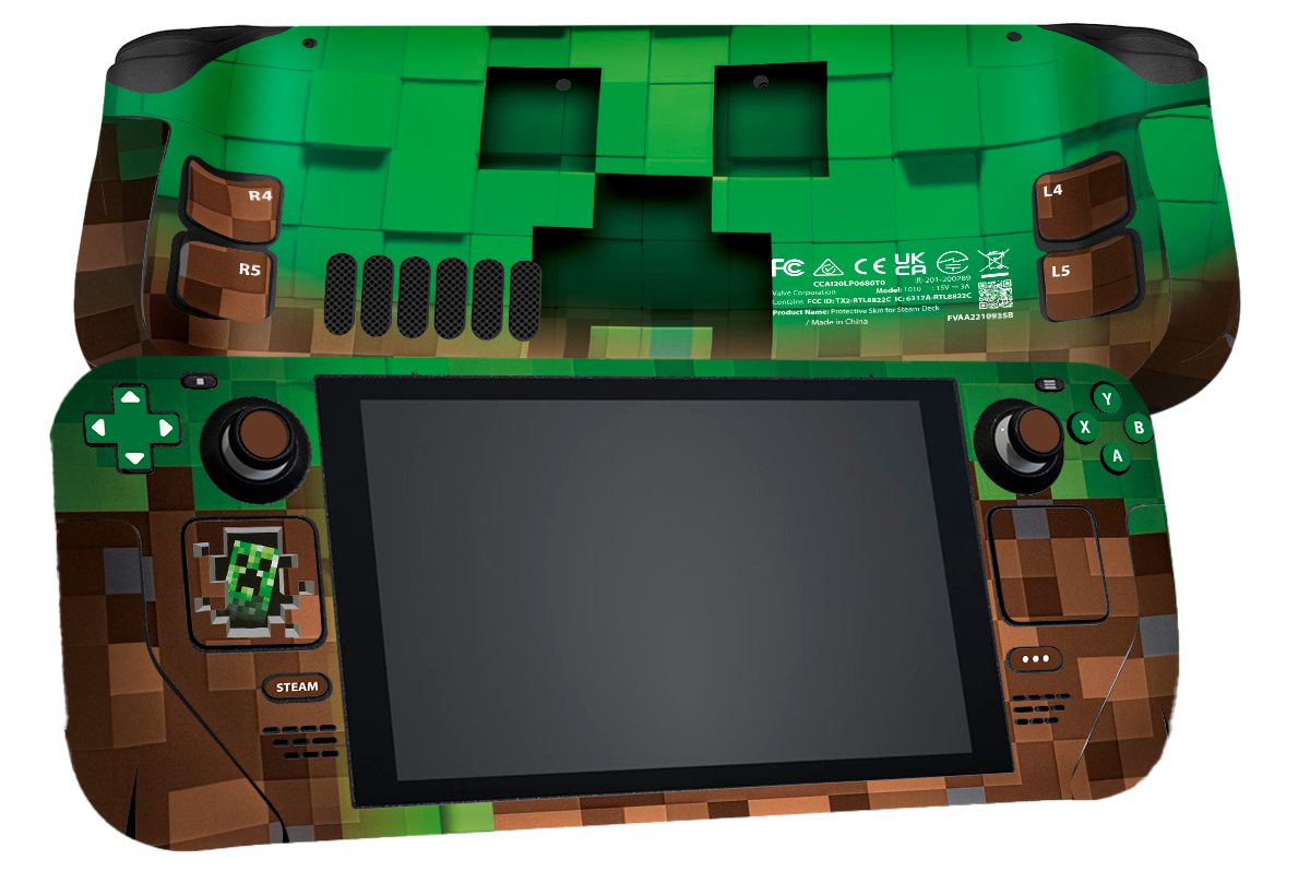 Minecraft Steam Deck Skin Xonebrand
