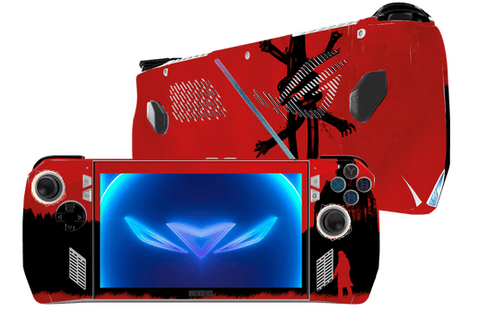 Skin the evil whitin para Asus ROG Ally de Xonebrand