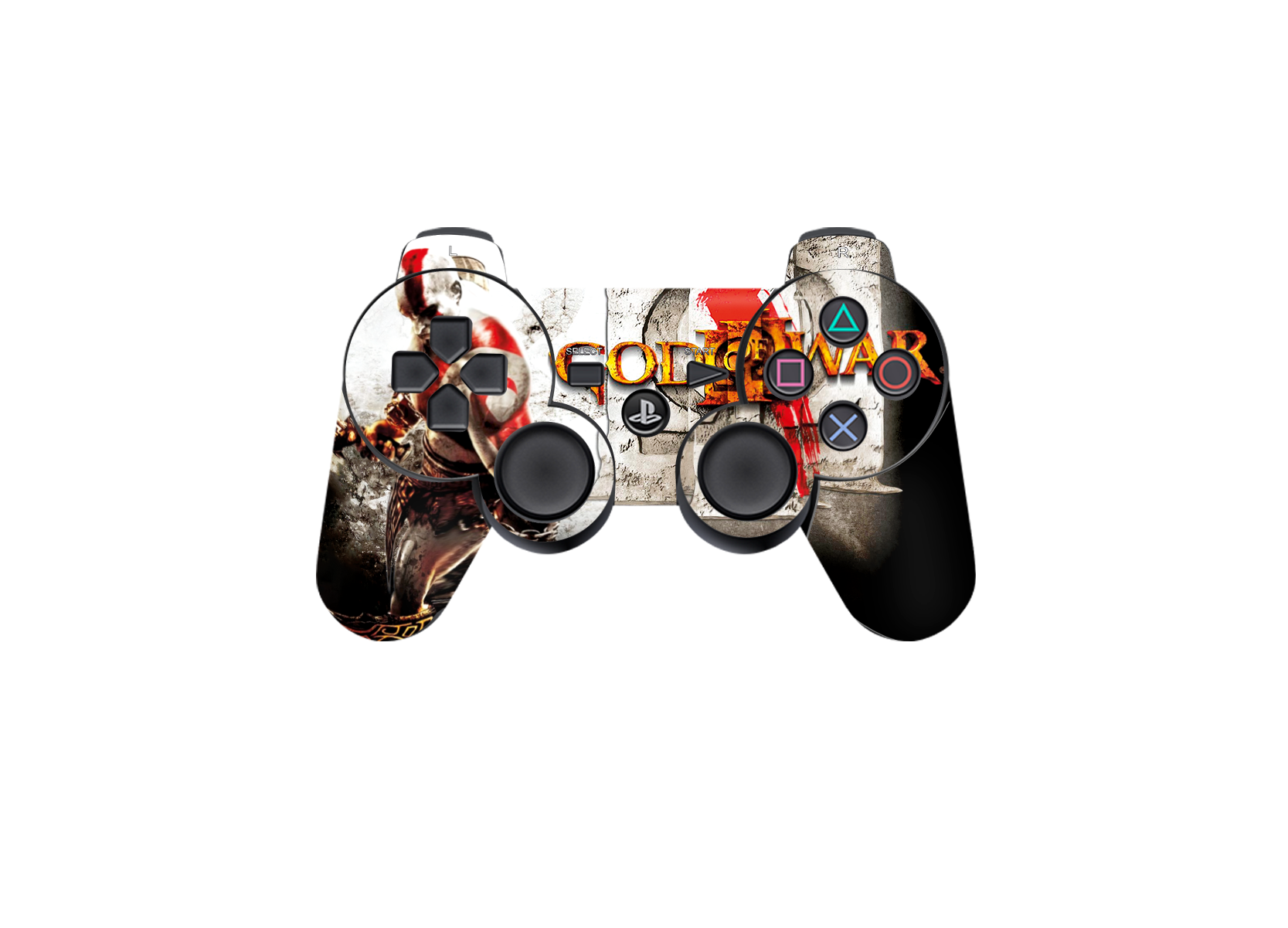 God of War III Skin Playstation 3 Slim