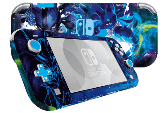 Pokemon Lucario Skin Nintendo Switch Lite Xonebrand